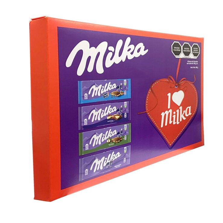 Milka Surtido de Barras de Chocolate 4 pzas de 100 g — Imagen 3 de 4
