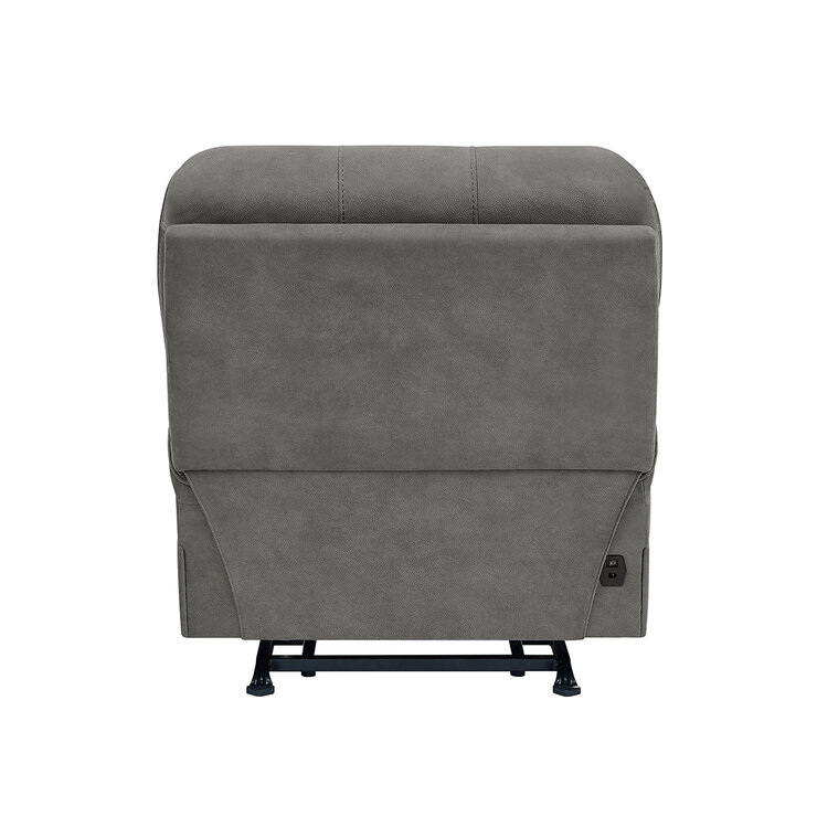 Barcalounger, Sillón Reclinable Mecedor de Tela con Reposacabezas Eléctrico — Imagen 3 de 4