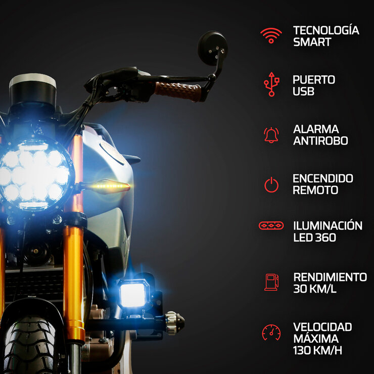 Vento Motocicleta Screamer 250cc Gris — Imagen 4 de 4