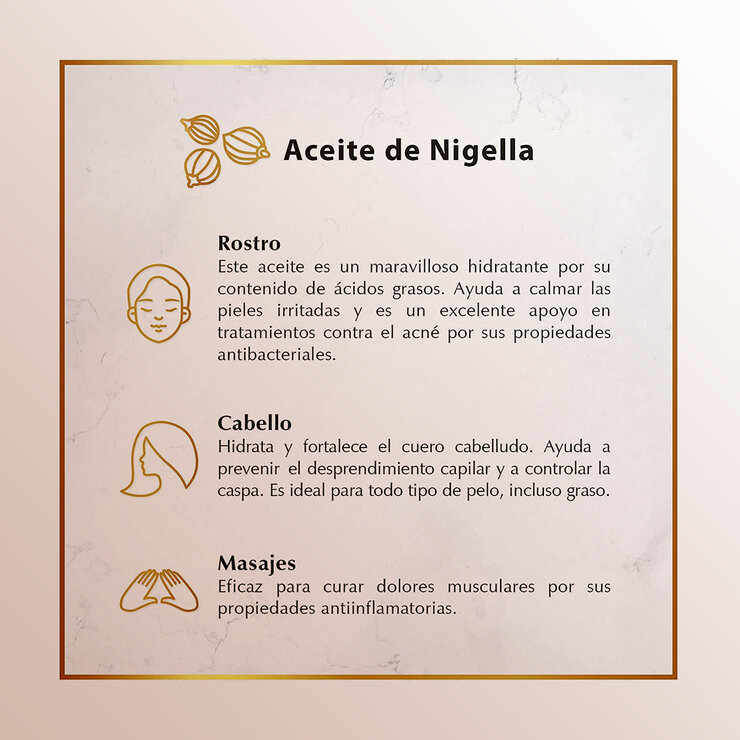Marie D'Argan, Aceite de Nigella Sativa Puro y Orgánico — Imagen 2 de 3