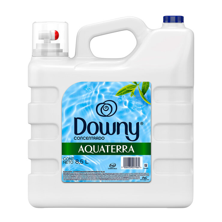 Downy Aquaterra Suavizante de Telas Concentrado 8.5 l