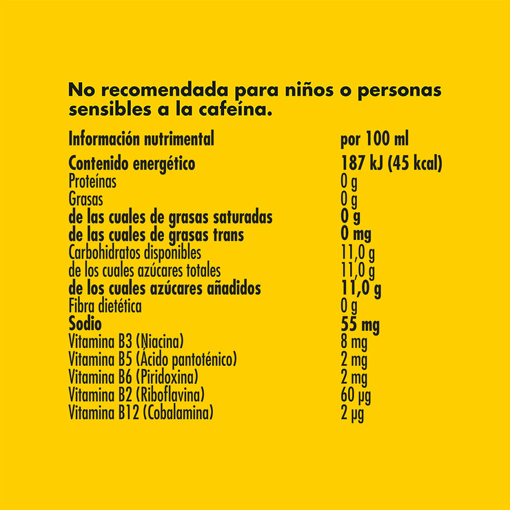Red Bull Bebida Energética sabor Tropical 4 pzas de 250 ml — Imagen 4 de 4