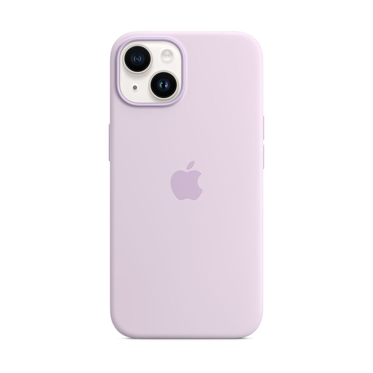 Apple Funda de Silicón con MagSafe para el iPhone 14 Lila — Imagen 1 de 2
