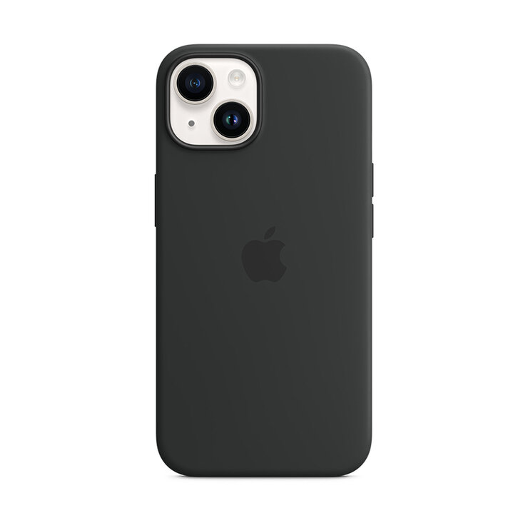 Apple Funda de Silicón con MagSafe para el iPhone 14 Medianoche — Imagen 1 de 2