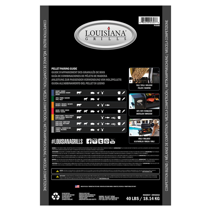 Louisiana Grills bolsa de pellets de madera de 18kg  — Imagen 3 de 3