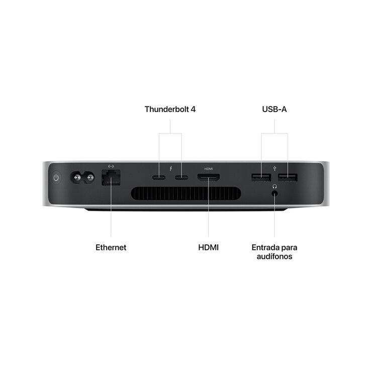Apple Mac Mini Chip M2 512 GB — Imagen 4 de 4