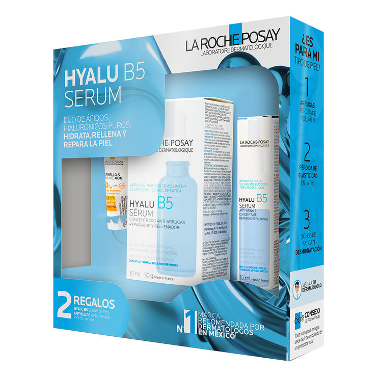 Kit Hyalu B5 Serum 30ml+ 10ml + Anthelios UVMune 400 FPS 50+ 3ml — Imagen 2 de 3