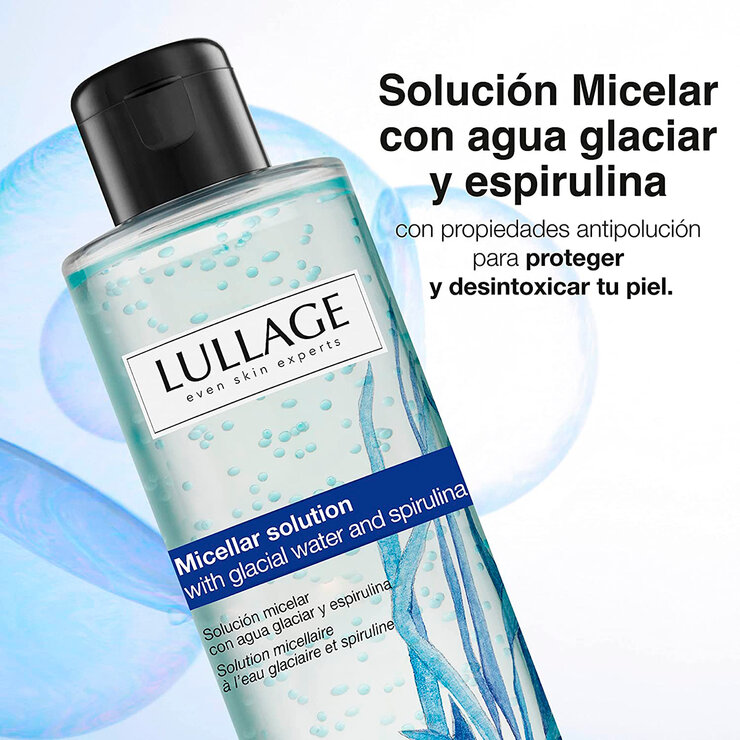 Lullage Solución Micelar con Agua Glaciar y Espirulina 200 ml — Imagen 4 de 4