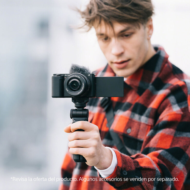 Sony, Cámara Vlog de Lentes Intercambiable ZV-E10L — Imagen 2 de 4