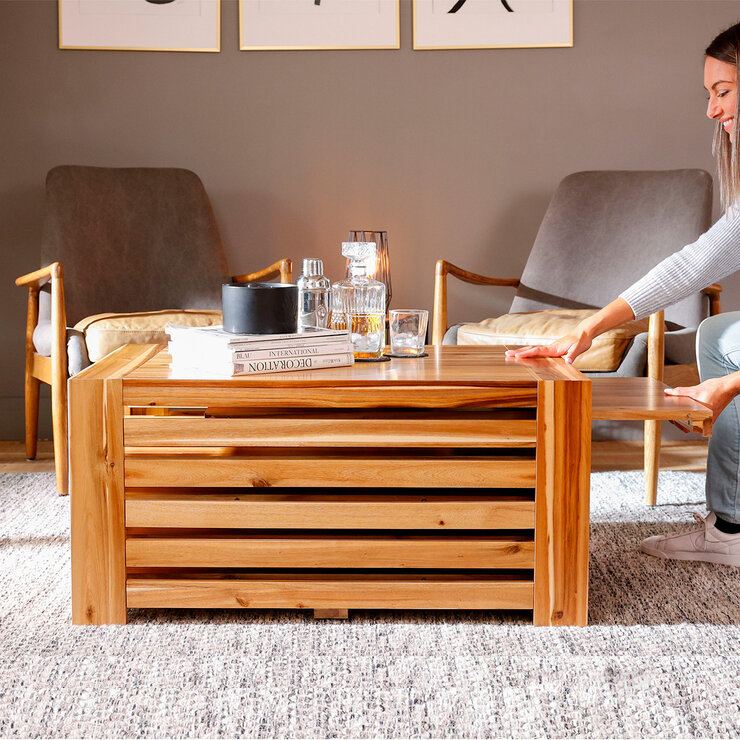 TRANSFORMER TABLE COFFE TABLE C.ACACIA — Imagen 3 de 3
