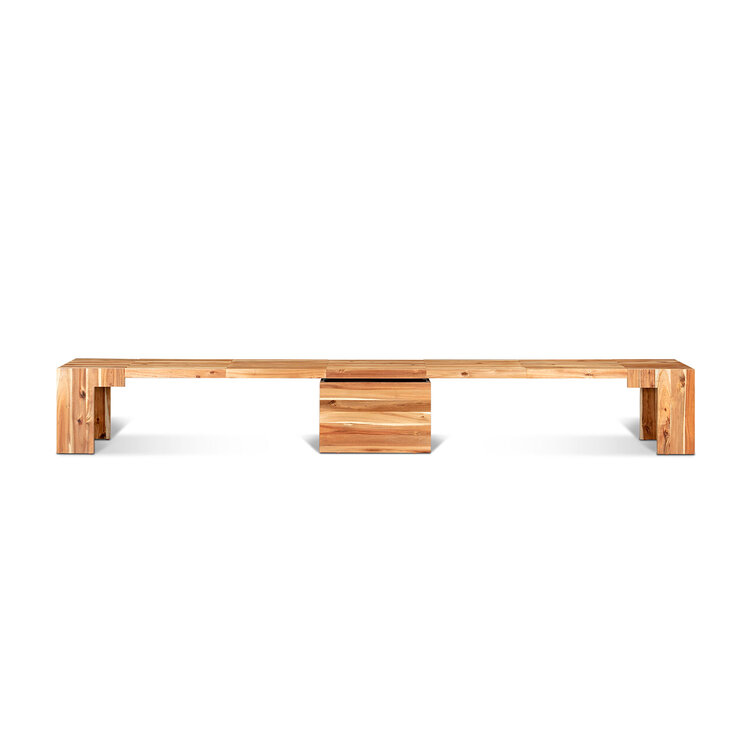 TRANSFORMER TABLE BANCO DESPLEGABLE C.ACACIA — Imagen 1 de 3
