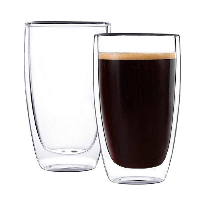 Nuvó Juego De 2 Vasos de Doble Pared 385ml — Imagen 1 de 3