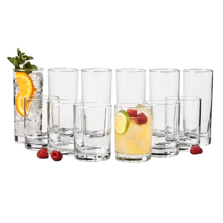 Luminarc Juego de 12 Vasos de Vidrio — Imagen 1 de 3