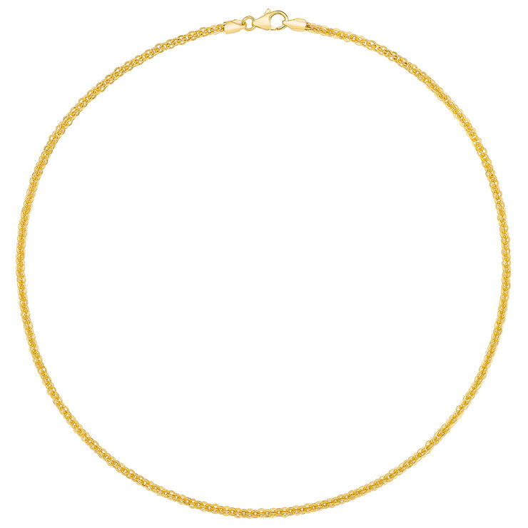 Cadena para Dama, 45.72cm, Oro Amarillo de 14k — Imagen 4 de 4