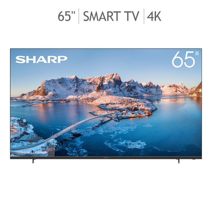 Sharp Pantalla 65" 4K UHD Smart TV  — Imagen 1 de 3