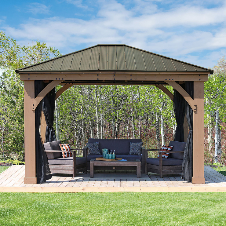 Yardistry mosquitero para pérgola 3.65 m x 4.26 m — Imagen 2 de 4