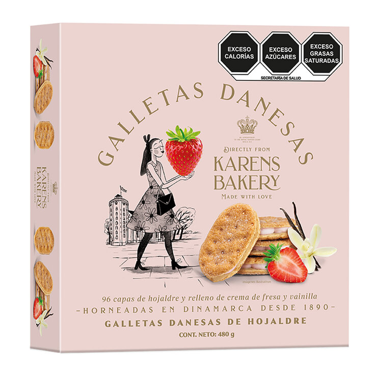 Karen's Bakery Galletas Danesas de Hojaldre 480 g — Imagen 1 de 2