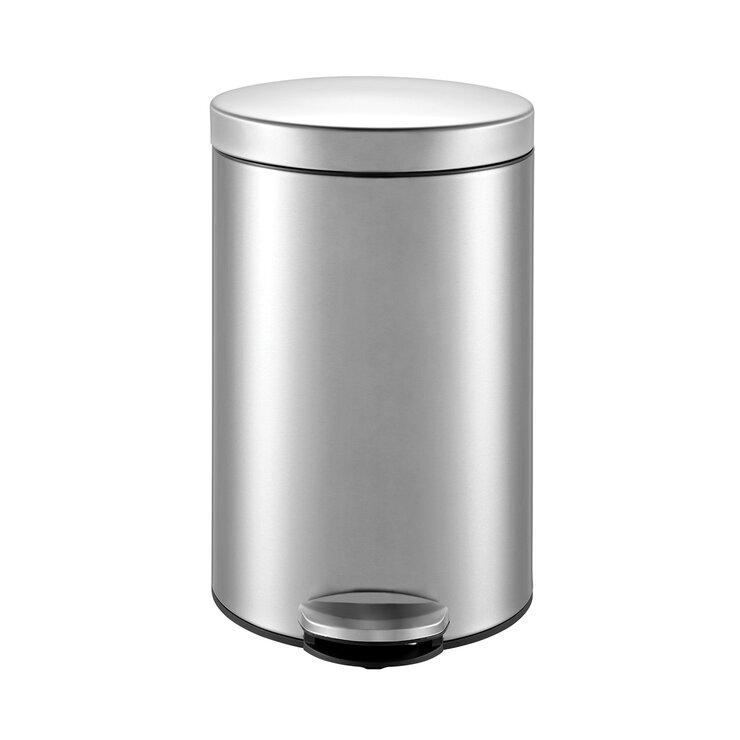 15WEST BOTE DE BASURA 12L CON PEDAL TB109M — Imagen 2 de 4