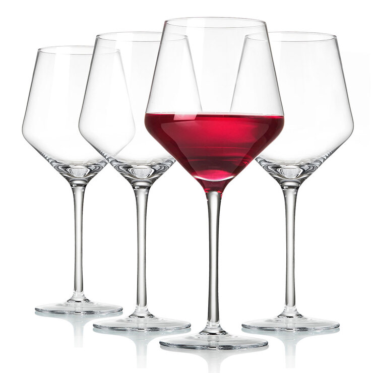 Crystal House Juego de 4 Copas para Vino — Imagen 1 de 3