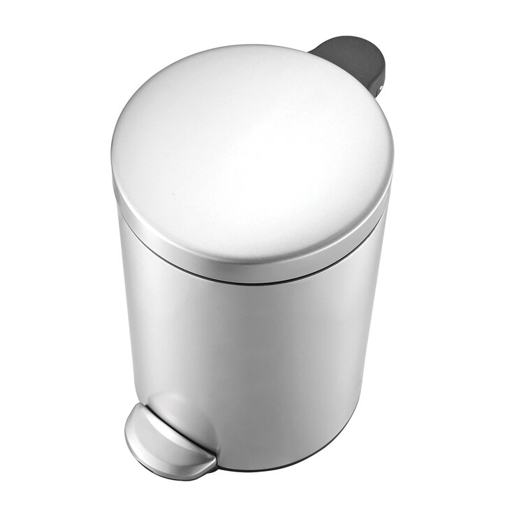 15WEST BOTE DE BASURA 12L CON PEDAL TB109M — Imagen 4 de 4