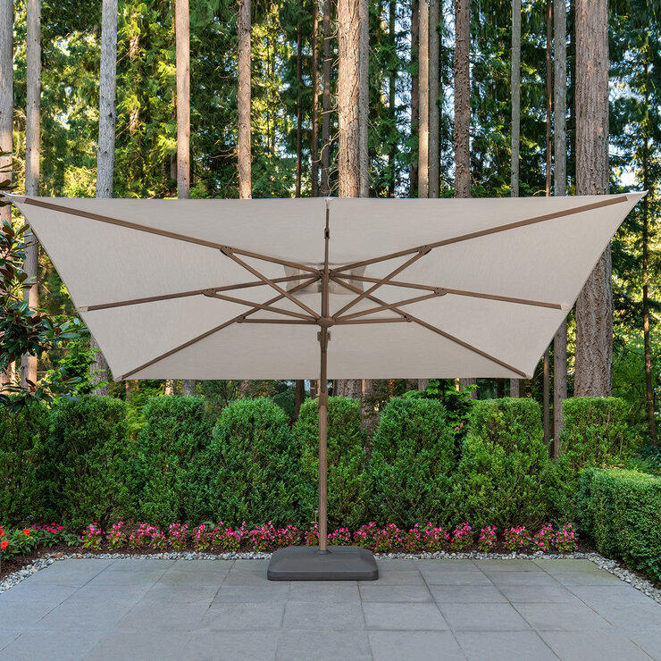 Seasons Sentry, Sombrilla de 3.05 m x 3.98 m Voladizo con Base — Imagen 2 de 4