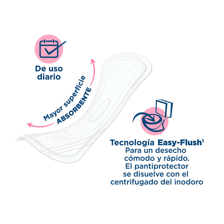 Kotex Cero Pantiprotectores Largos 90 pz — Imagen 3 de 4