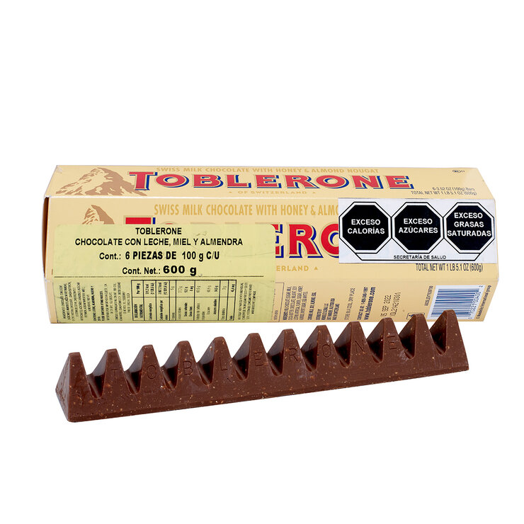 Toblerone Barras de Chocolate 6 pzas de 100 g — Imagen 3 de 3