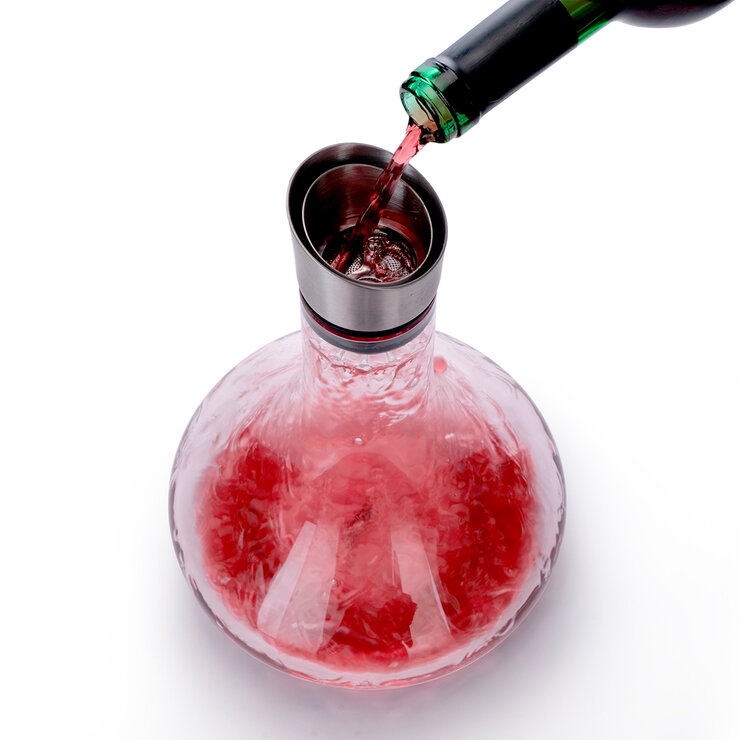 Decantador De Vino Con Aireado — Imagen 3 de 3