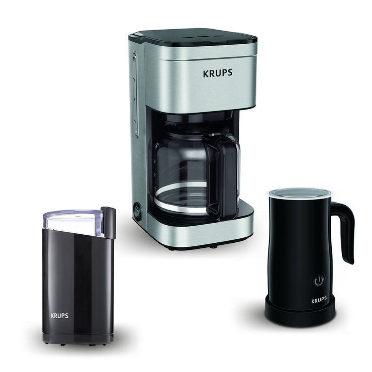 Krups, Combo de Cafetera, Molino y Espumador — Imagen 3 de 3