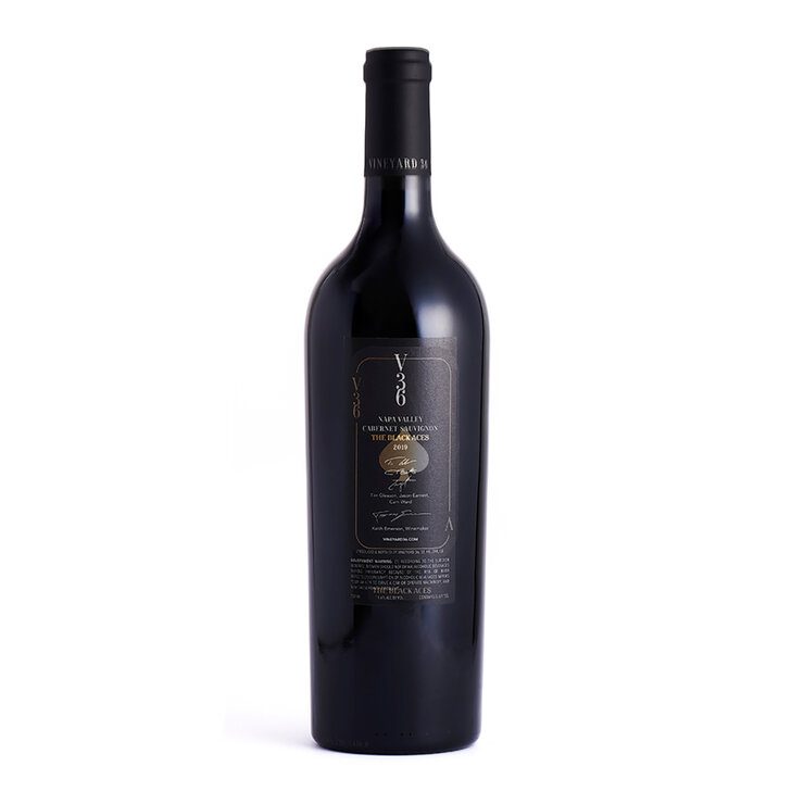 Vino Tinto V36 Black Aces Cabernet Sauvignon 750ml — Imagen 2 de 3