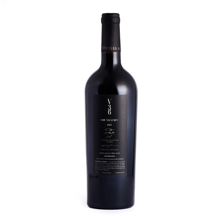 Vino Tinto V36 Vineyards The Foundation 750ml — Imagen 2 de 2