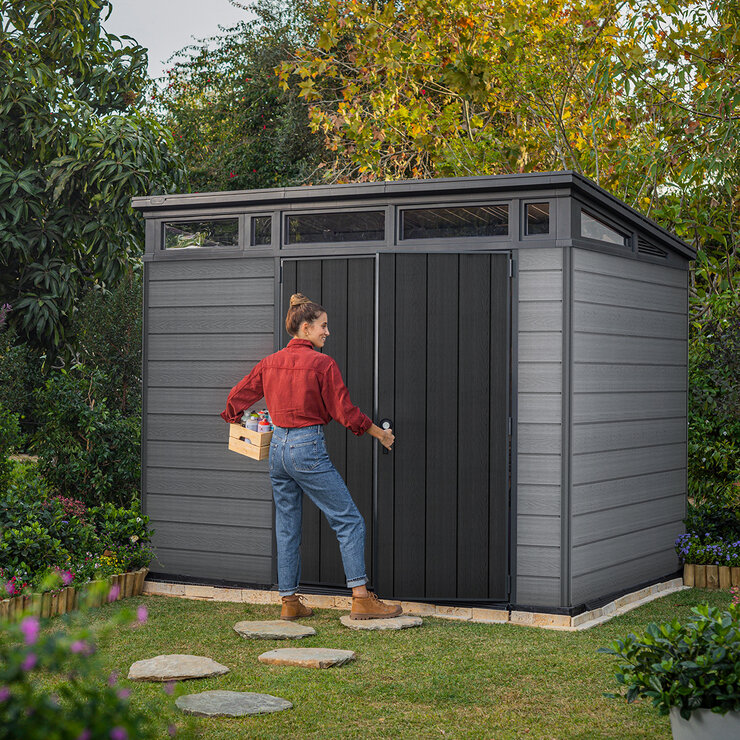 Keter, Cortina Cobertizo para almacenamiento exterior de 2.74m x 2.13m — Imagen 3 de 4