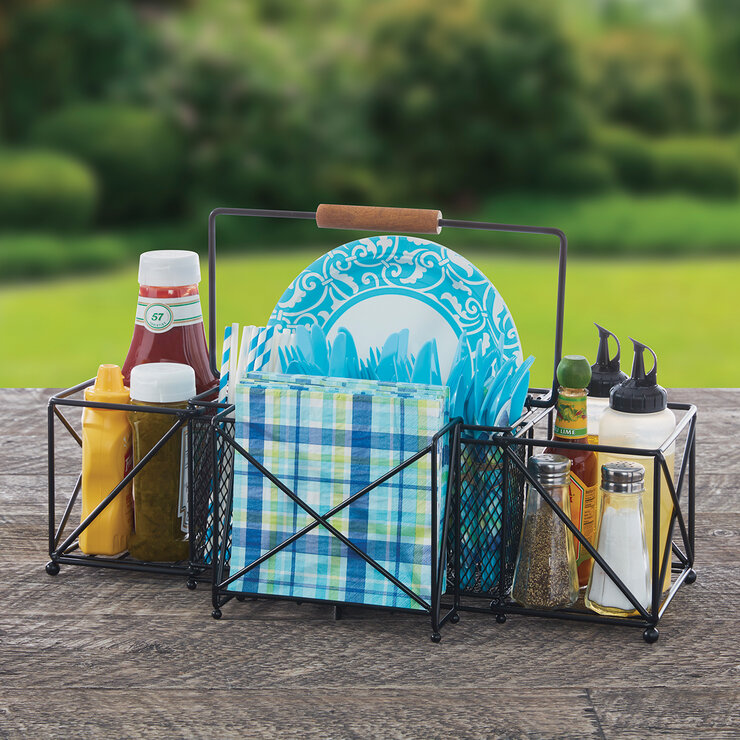 Gourmet Basics by Mikasa Organizador de Picnic Expandible — Imagen 1 de 3