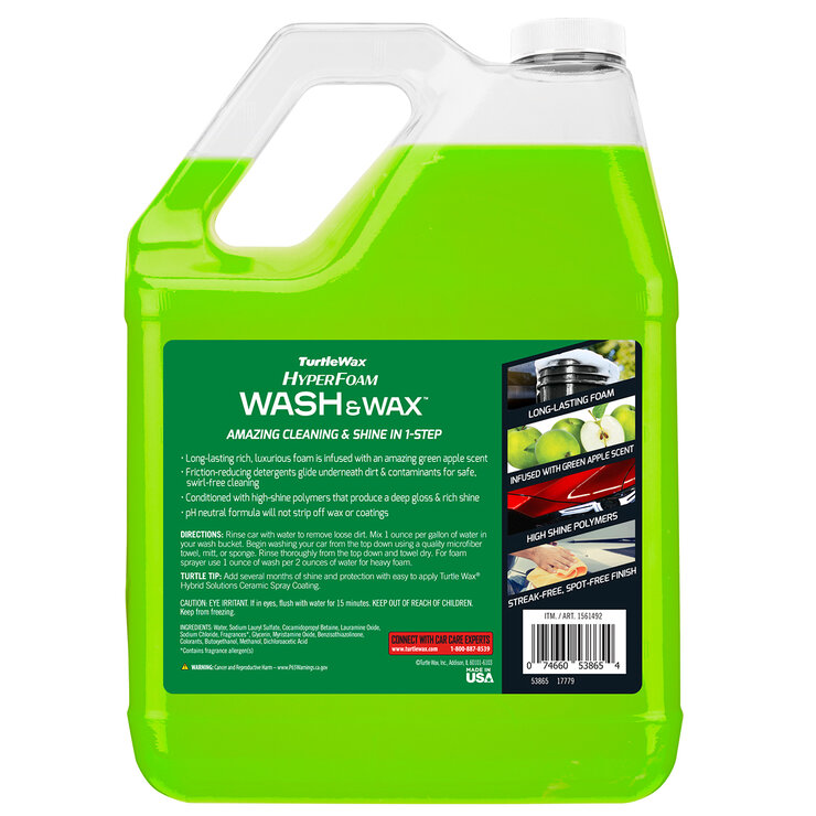 Turtle Wax Shampoo para Carro con Cera  — Imagen 2 de 4
