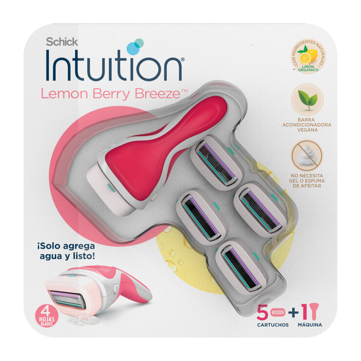 Schick Intuition Maquina para Rasurar con 5 cartuchos — Imagen 1 de 2