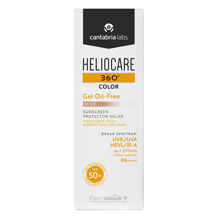 Heliocare 360° Gel Oil-Free con Color Protector Solar 50 ml — Imagen 2 de 3