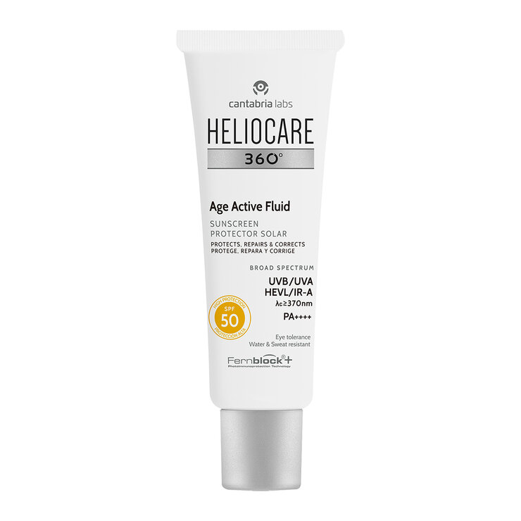 Heliocare 360° Age Active FPS50 Fluid Protector Solar 50 ml — Imagen 2 de 3