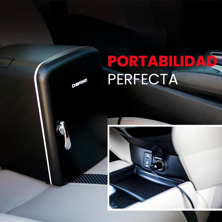 Chefman, Mini Refrigerador y Calentador Pintable — Imagen 2 de 4