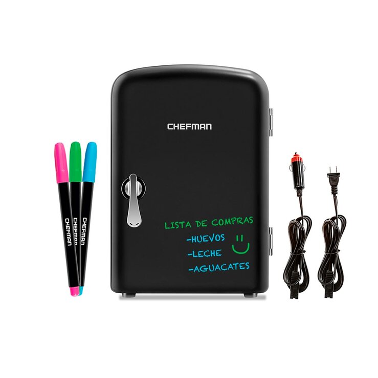Chefman, Mini Refrigerador y Calentador Pintable — Imagen 1 de 4