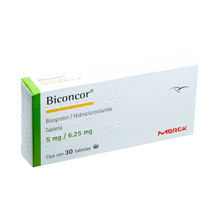 Biconcor 5/6.25 mg 30 Tabletas — Imagen 2 de 4