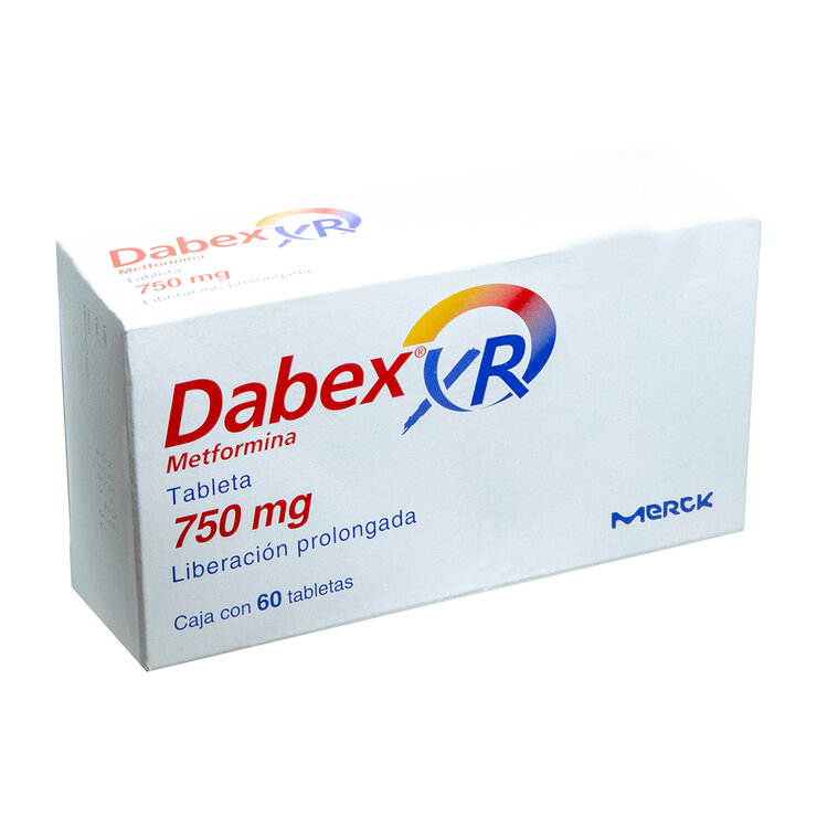 Dabex XR 750 mg 60 Tabletas — Imagen 2 de 4
