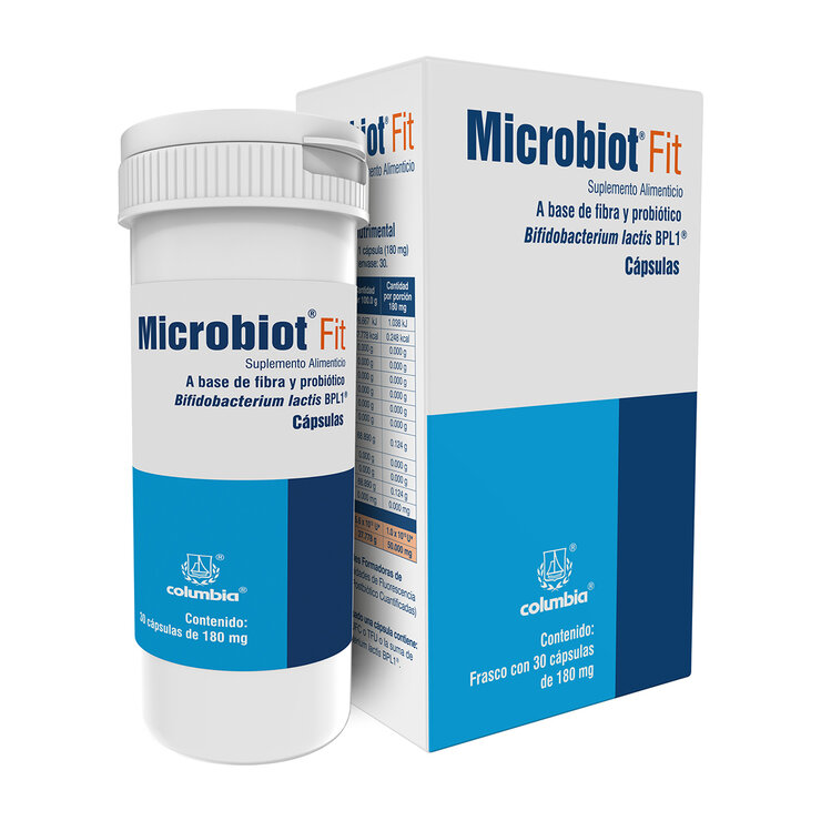 Microbiot Fit 180mg 30 Cápsulas — Imagen 3 de 3