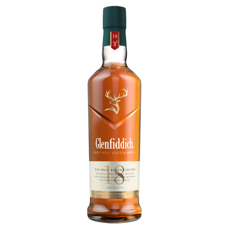 Whisky Glenfiddich 18 años 750ml