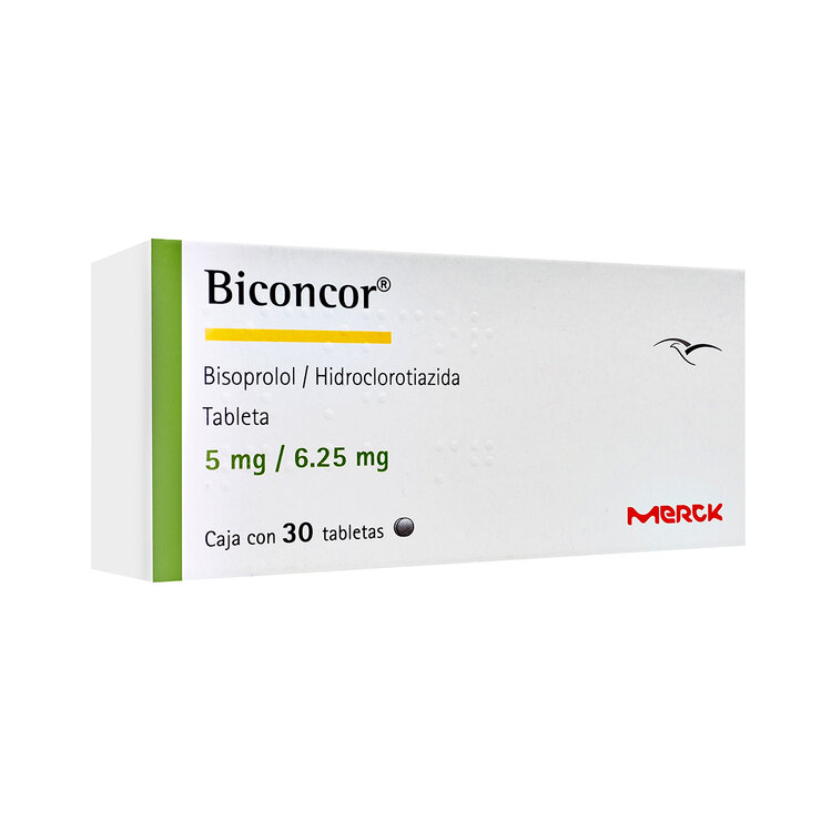 Biconcor 5/6.25 mg 30 Tabletas — Imagen 3 de 4