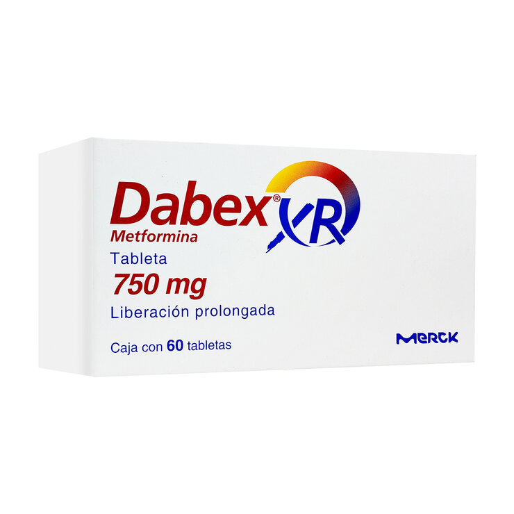Dabex XR 750 mg 60 Tabletas — Imagen 4 de 4