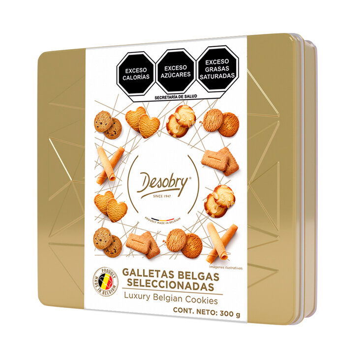 Desobry Selección de Galletas Belgas 300 g — Imagen 1 de 2