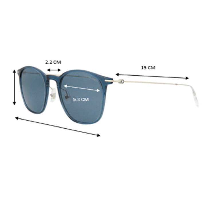 Montblanc MB0098S Lentes de Sol — Imagen 3 de 4