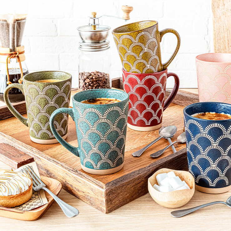 Over and Back Juego de 6 Tazas de 500ml — Imagen 3 de 4
