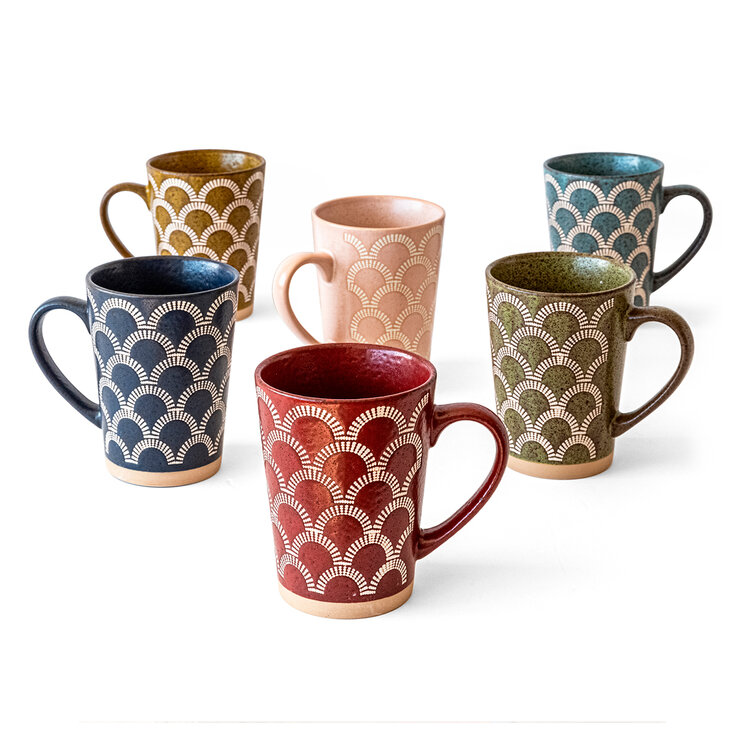 Over and Back Juego de 6 Tazas de 500ml — Imagen 4 de 4