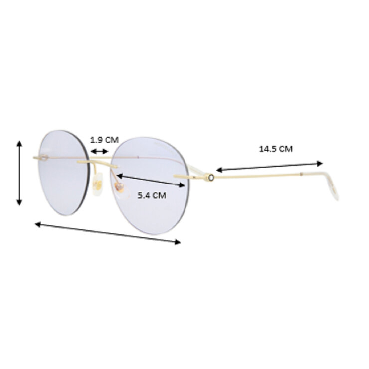 Montblanc MB0073S Lentes de Sol — Imagen 3 de 4